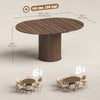 Extendable Kitchen Table for 6-8, 43.5