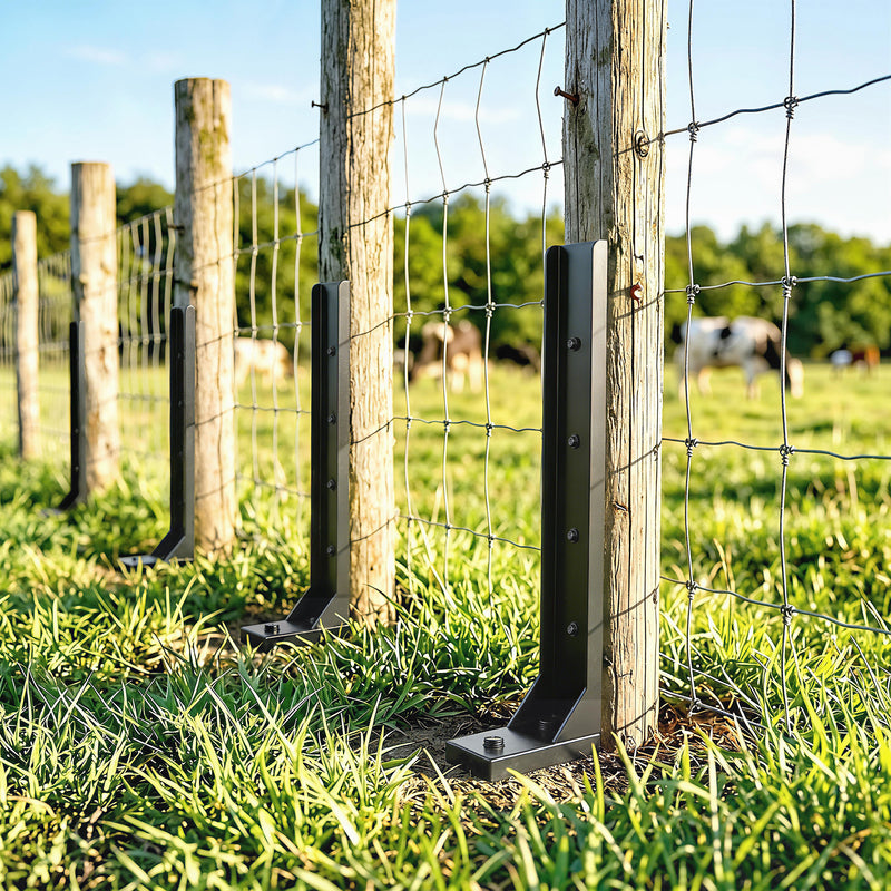 4 Pack Fence Post Repair Kit, 32