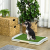 Puppy Training Pad, Indoor Portable Puppy Pad, with Artificial Grass, Grid, Panel, Tray, 18.3