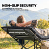Sleeping Mat, Camping Mat Pad with Elastic Straps, Black