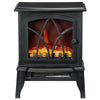 Electric Fireplace Heater, Freestanding Fireplace Stove with Realistic Flame and Overheat Protection, 750W/1500W