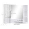 Wall Mounted Medicine Cabinet, 39.25
