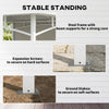 10' x 10' Patio Gazebo, Double Roof Outdoor Gazebo Canopy Shelter with Storage, Hook, Metal Frame