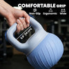Soozier Soft Kettlebell, 22 lbs Kettle Bell with Anti-Slip Grip for Home Gym Weight Lifting and Strength Training