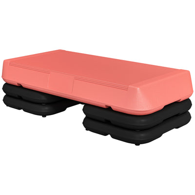Soozier Adjustable Aerobic Stepper, 3-Level with Risers 4