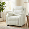 Massage Recliner Chair, Power Recliner with Quiet Brushless Motor, Remote, Pockets, 2 Memory Positions