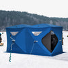 5-8 Person Pop-up Ice Fishing Shelter, Portable Ice Fishing Tent