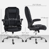 Executive Office Chair, Desk Chair with Flip-up Armrest, Diamond Fabric Computer Chair for Home Office