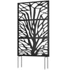 Metal Outdoor Privacy Screen, 72