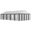 20'x33' Heavy Duty Large Party Tent & Carport with Removable Sidewalls, Portable Garage Canopy Tent