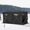 5-8 Person Pop-up Ice Fishing Shelter, Portable Ice Fishing Tent