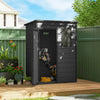 5 x 3FT Garden Shed with Floor, Outdoor Storage Shed with Lockable Door, Window and Vent for Backyard, Patio