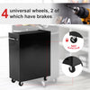 5-Drawer Rolling Tool Cabinet on Wheels, Lockable Tool Chest, Tool Organizer for Garage, Factory and Workshop