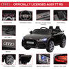 Officially Licensed Kids Ride-On Car 6V Battery Powered Vehicle Perfect Gift For Kids with Remote Control, Suspension Wheel, Adjustable Speed, Black