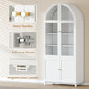 Arched Kitchen Pantry Cabinet, 71