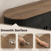 Fluted Sideboard Buffet Cabinet, 55