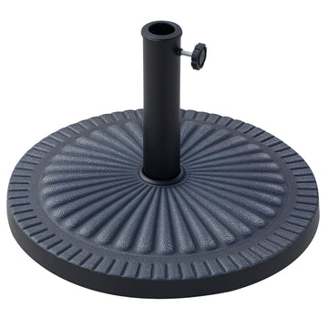 31 lbs Resin Round Market Umbrella Base Holder 19