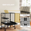 Rolling Small Animal Cage 34