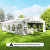 20'x33' Heavy Duty Large Party Tent & Carport with Removable Sidewalls, Portable Garage Canopy Tent