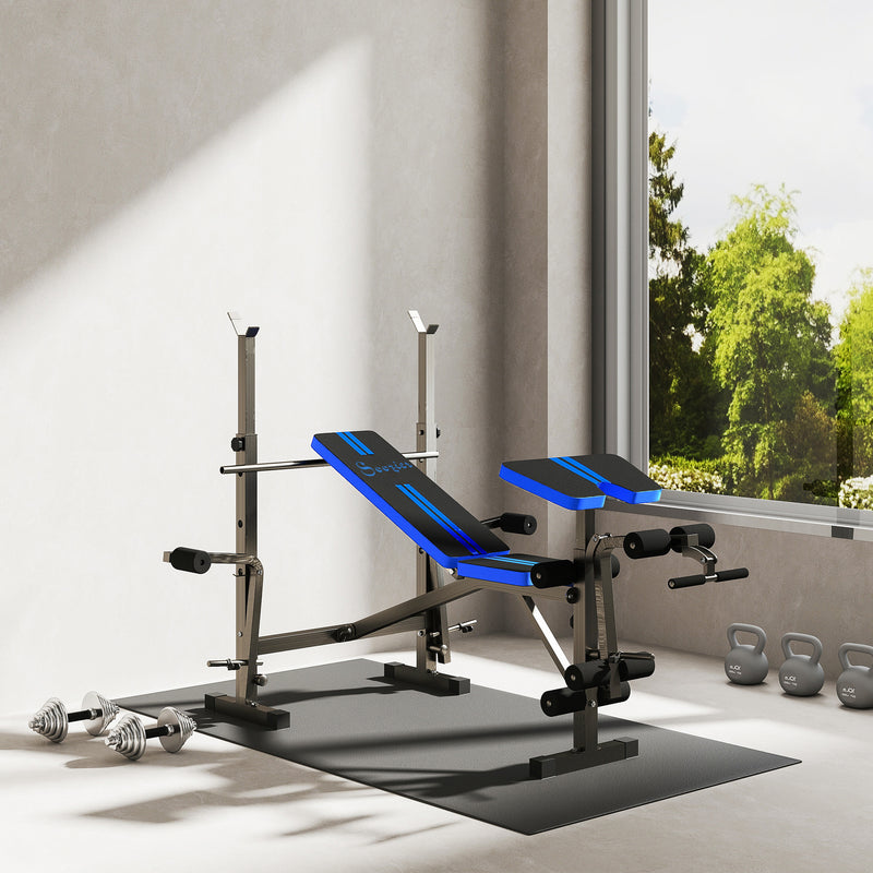 Soozier Adjustable Weight Bench for Weight Lifting and Strength Training