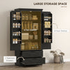 Farmhouse Kitchen Pantry Storage Cabinet, 64