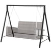 Metal Swing Stand Swing Frame, Hanging Chair Stand Only, 528 LBS Weight Capacity, for Backyard, Patio, Lawn, Black