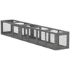 Cat Tunnel, Outdoor Cat Enclosure with Combinable Design, 8 Doors, 98