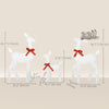 3 Piece Lighted Christmas Reindeer Family, 55