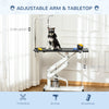 Pet Grooming Table, Height Adjustable Dog Grooming Table with Arm, Noose and Non-Slip Grooming Table