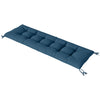Patio Lounge Chair Cushion, UV50+ Chaise Lounge Chair Cushion with Securing Straps for Patio, 78 x 25.6 inch, Blue