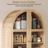 Arched Kitchen Pantry Cabinet, 71