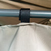 13'x 10' Soft-top Steel Patio Gazebo Canopy Party Tent with 6 Removable Curtains and Drainage Holes