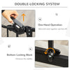 Retractable Gate Extra Wide Press-Mounted with Cat Door, Auto Closing Pet Gate for Stair, Hallway, 29-32 Inch