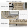 Wicker Outdoor Coffee Table, 18