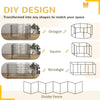 36inch Foldable Metal Exercise Pet Playpen Yard Dog Puppy Kennel Cage 8 Panel