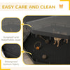 8 Panels Foldable Dog Playpen with Bottom Pad & Top Cover, 30
