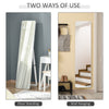 Full Length Mirror for Bedroom, Free Standing Dressing Mirror, Wall Mirror with Wood Frame, 15