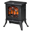 Electric Fireplace Heater, Freestanding Fireplace Stove with Realistic Flame, Overheat Protection, 750W/1500W
