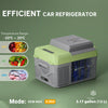 12 Volt Car Refrigerator, 12QT Car Fridge Electric Cooler, 12/24V DC and 110-240V AC, -68℉~68℉, Portable Refrigerator