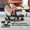 Rolling Garage Stool, 300 LBS Capacity Mechanic Stool with 2.5