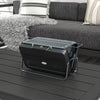 Metal Suitable-Style Portable BBQ Grill - Black