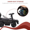 Mercedes-Benz G350 Licensed Push Car, 3-in-1 Toddler Sliding Car with Horn, Steering, Foot Rest, Seat Storage, Black
