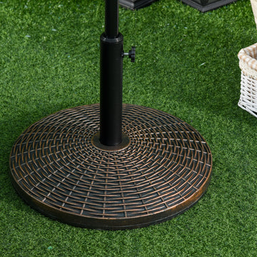 55 lbs Round Cement Patio Umbrella Base 21