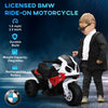 Kids Motorcycle, 6V Battery Powered Toddler Motorcycle with Headlight, Music, 3 Wheels Electric Motorcycle for Kids, Licensed BMW, Gift for Boys & Girls -Red