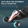 Kids Pedal Go Kart Children Racing Style Ride on Car with Adjustable Seat, Plastic Wheels, Handbrake and Shift Lever for 3-6 Years Old