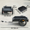 Soozier Bike Trailer, Bike Cargo Trailer with Quick Release 16