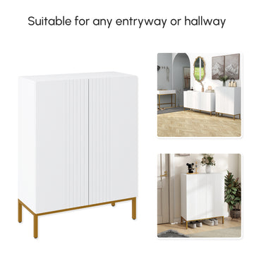 Shoe Storage Cabinet with 3 Flip Drawers, Narrow and Slim, 12 Pair of Shoes Organizer for Hallway, Entryway