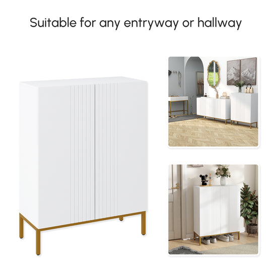 Shoe Storage Cabinet with 3 Flip Drawers, Narrow and Slim, 12 Pair of Shoes Organizer for Hallway, Entryway