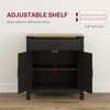 Sideboard Buffet Cabinet, Farmhouse Kitchen Storage Cabinet w/ Drawer and Shelf for Living Room, Entryway