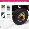 Kids Ride on ATV, 6V Battery Powered Quad Car with Forward, Reverse Switch, for Boys Girls 18-36 Months, Pink